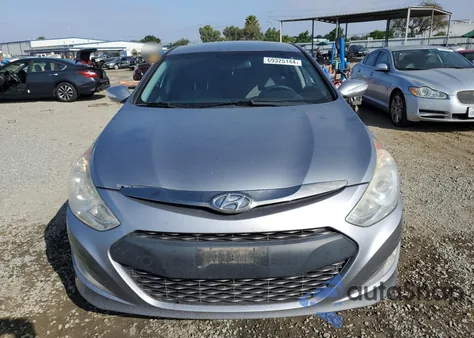 2015 Hyundai Sonata Hybrid z USA, uszkodzony, nr VIN KMHEC4A45FA124883